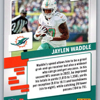 Jaylen Waddle 2023 Panini Prestige Xtra Points Prestigious Pros Series Mint Card #PP-14