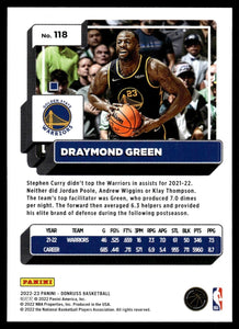 Draymond Green 2022 2023 Panini Donruss Mint Card #118