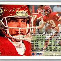 Joe Montana 1994 Fleer Series Mint Card #226