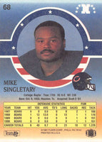 Mike Singletary 1991 Fleer Stars and Stripes Series Mint Card #68
