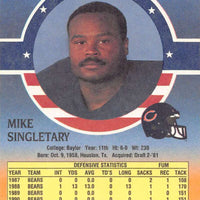 Mike Singletary 1991 Fleer Stars and Stripes Series Mint Card #68