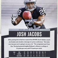 Josh Jacobs 2019 Panini Prestige Series Mint Rookie Card #240