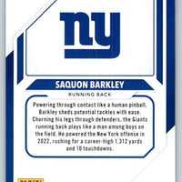 Saquon Barkley 2023 Panini Prestige Youth Movement Series Mint Card #YM-17