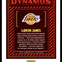 LeBron James 2023 2024 Hoops DYNAMOS Series Mint Insert Card #2