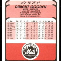 Dwight Gooden 1989 Fleer Baseball All-Stars Series Mint Card #15