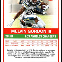 Melvin Gordon III 2019 Score GOLD Series Mint Card #23