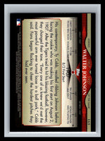 Walter Johnson  2009 Topps Legends of the Game Mint Card #LG5
