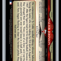 Walter Johnson  2009 Topps Legends of the Game Mint Card #LG5