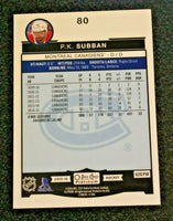 P.K. Subban 2015 2016 O-Pee-Chee Platinum Card #80
