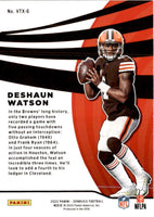 Deshaun Watson 2022 Donruss Vortex Series Mint Insert Card #VTX-6
