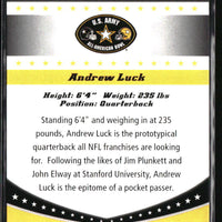 Andrew Luck 2012 Leaf Draft Army All-American Bowl Series Mint Card #AABAL1