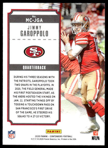 Jimmy Garoppolo 2020 Panini Contenders MVP Series Mint Card #MC-JGA