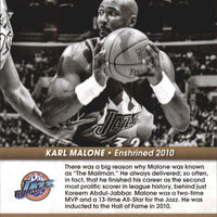 Karl Malone 2012 2013 Panini Hoops Hall Of Fame Heroes Series Mint Card #13