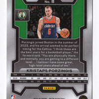 Kristaps Porzingis 2023 2024 Panini Prizm Series Mint Card #8