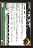 Ruben Tejada 2010 Bowman Gold Series Mint Card #195
