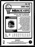 Chris Paul 2023 2024 Panini Hoops Series Mint Card #102
