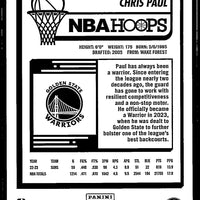 Chris Paul 2023 2024 Panini Hoops Series Mint Card #102