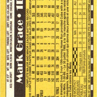 Mark Grace 1990 O-Pee-Chee Series Mint Card #240