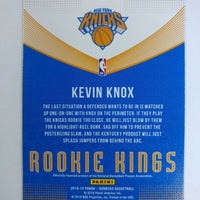 Kevin Knox 2018 2019 Panini Donruss Rookie Kings Series Mint Card #22