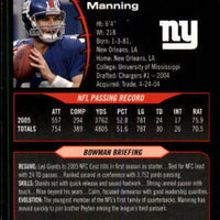 Eli Manning 2006 Bowman Series Mint Card #80