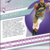 Paul George 2018 2019 Panini Revolution Series Mint Card #73