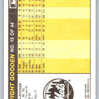 Dwight Gooden 1987 Fleer Award Winners Series Mint Card #15