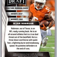 Bijan Robinson 2023 Leaf Draft Red Series Mint Rookie Card #41