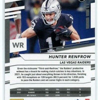 Hunter Renfrow 2022 Panini Prestige Xtra Points Diamond Series Mint Card #173