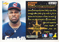 Albert Belle 1996 Score Baseball Dugout Collection Series Mint Card #104
