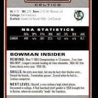 Bill Russell 2008 2009 Bowman Series Mint Card #106