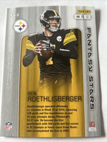 Ben Roethlisberger 2019 Panini Score Fantasy Stars Series Mint Card #FS-3
