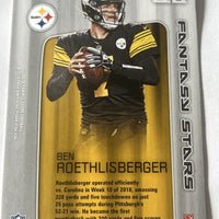 Ben Roethlisberger 2019 Panini Score Fantasy Stars Series Mint Card #FS-3