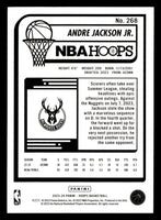 Andre Jackson Jr 2023 2024 Panini Hoops Series Mint Rookie Card #268
