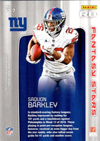 Saquon Barkley 2019 Score Fantasy Stars Series Mint Card #FS-7
