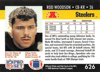 Rod Woodson 1990 Pro Set Mint Card #626
