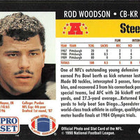 Rod Woodson 1990 Pro Set Mint Card #626