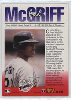 Fred McGriff 1993 Triple Play Nicknames Series Mint Card #10
