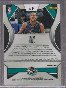 Grant Hill 2019 2020 Panini Prizm Pink Cracked Ice Series Mint Card #24