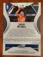 Donovan Mitchell 2019 2020 Panini Prizm Series Mint Card #164
