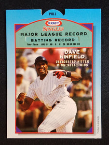 Dave Winfield 1994 Kraft Singles Superstars Pop-Ups Series Mint Card #15