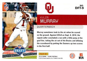 Kyler Murray 2019 Score NFL Draft Series Mint Rookie Card #DFT-9