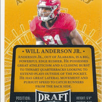 Will Anderson Jr. 2023 Leaf Draft Award Winners Series Mint Rookie Card #17