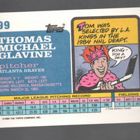 Tom Glavine 1990 Topps Big Series Mint Card #99