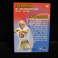 Joe Montana 2000 Topps Stars Pro Bowl Series Mint Card #142