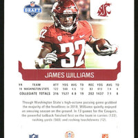 James Williams 2019 Score Gold Parallel Series Mint Rookie Card #410