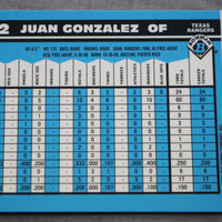 Juan Gonzalez 2002 Bowman Chrome Reprints Series Mint Card #BCRJG