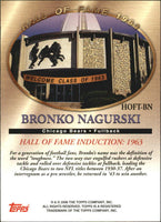 Bronko Nagurski 2006 Topps Hall of Fame Tribute Mint Card #HOFT-BN
