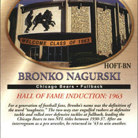 Bronko Nagurski 2006 Topps Hall of Fame Tribute Mint Card #HOFT-BN