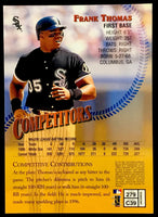 Frank Thomas 1997 Topps Finest Competitors with Peel Series Mint Card #279
