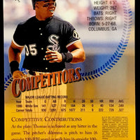 Frank Thomas 1997 Topps Finest Competitors with Peel Series Mint Card #279